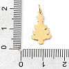 Christmas Theme 304 Stainless Steel Pendants STAS-F305-03-3