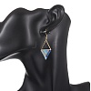 5 Pairs 5 Styles Glass Seed Beaded & 304 Stainless Steel Dangle Earrings EJEW-MZ00715-4