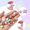 60Pcs 2 Styles Opaque Imitation Gemstone Acrylic Beads OACR-FS0001-85-3