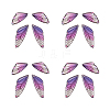 Transparent Resin Crystal AB Rhinestone Pendants Set RESI-TAC0002-46B-1