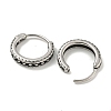 316 Surgical Stainless Steel Hoop Earrings EJEW-D096-23K-AS-2