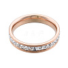 Crystal Rhinestone Finger Ring RJEW-N043-24RG-2