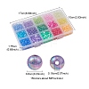 870Pcs 15 Colors  Acrylic Beads MACR-YW0002-53-4