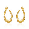 304 Stainless Steel Stud Earrings for Women WGFBDF7-01-2