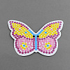 Butterfly DIY Fuse Beads Cardboard Templates X-DIY-S002-06A-1