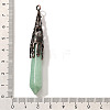 Natural Green Aventurine Pointed Big Pendants G-P560-02R-10-3