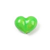 Brass Enamel Beads KK-G541-01G-1