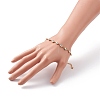 Heart Evil Eye 304 Stainless Steel Enamel Link Chains Bracelets & Necklaces Jewelry Sets SJEW-JS01153-8