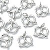 SHEGRACE Brass Micro Pave Cubic Zirconia Pendants XGRQ3P202-623P-1
