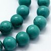 Natural Magnesite Beads Strands G-I199-33-12mm-3