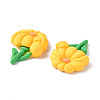 Opaque Resin Cabochons CRES-P023-04D-3