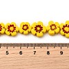 Handmade Millefiori Glass Bead Strands LAMP-J035-10mm-03-4