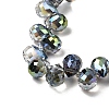 Electroplated Glass Beads EGLA-K062-01B-HP02-3