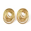 304 Stainless Steel Stud Earrings for Women LS-EJEW-S001-08-1
