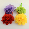 Fashionable Elastic Baby Headbands Hair Accessories with Lace Flower OHAR-Q002-16-2