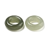 Natural Nephrite Jade/Hetian Jade Ring Charms G-H036-05-2