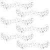 10Pcs Transfer Sticker Proof Removable Temporary Tattoos Stickers DIY-SP0003-65A-02-1