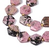 Natural Rhodonite Beads Strands G-N368-01A-22-4