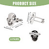 6Pairs Alloy Cufflinks FIND-CA0011-03-2