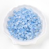 Frosted Transparent Acrylic Beads OACR-N137-72J-1