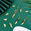 10Pcs 5 Styles Brass Pendants & Charms KK-PH0013-89-4