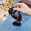 Plastic Mannequin Hand Jewelry Display Holder Stands RDIS-WH0009-013A-3