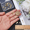 Rack Plating Brass Pendants KK-ME0003-72-3