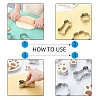 304 Stainless Steel Christmas Cookie Cutters DIY-E012-86-3