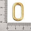 Rack Plating Brass Micro Pave Clear Cubic Zirconia Linking Rings KK-Z070-12G-03-3