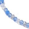 Grass Round Beaded Stretch Bracelet for Women BJEW-JB09701-4