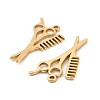 304 Stainless Steel Pendants STAS-G358-17G-2