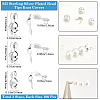 300Pcs 3 Styles Brass Bead Tips Knot Covers KK-BBC0015-89-2