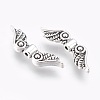 Wing Alloy Beads TIBEB-D037-02AS-RS-1