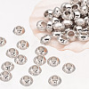 Rondelle Tibetan Silver Spacer Beads X-AB937-NF-1