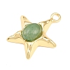 Natural Green Aventurine Pendants GG-G001-01G-06-2