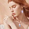 20Pcs Alloy Open Back Bezel Pendants FIND-CA0011-50RG-6