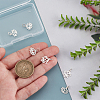 6Pcs 3 Styles 925 Sterling Silver Charms STER-PH0002-86-3