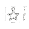 Tibetan Style Alloy Charms LS-K0PGH021-2