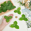 Cloth Artificial Rose Leaf AJEW-WH0270-951A-3