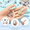 40Pcs 4 Colors Natural Cultured Freshwater Pearl Beads PEAR-YW0001-06-4