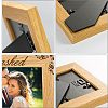 Natural Wood Photo Frames DIY-WH0234-015-4