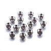 Tarnish Resistant 304 Stainless Steel Beads STAS-G162-01P-3mm-1