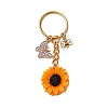 Alloy Enamel Charms and Resin Keychain Sets KEYC-JKC00889-4