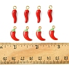 12Pcs 2 Styles Alloy Enamel Pendants FIND-FS0002-62-5