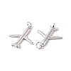 Rack Plating Brass Pendants LS-KK-C004-06P-3