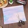 1Pc Laser PU Leather Fabric DIY-CL00001-85B-4