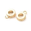 Brass Tube Bails KK-F942-04G-2