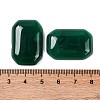 Natural Green Onyx Agate(Dyed & Heated) Cabochons G-B085-01A-03-3