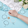 10Pcs Bohemian Style Alloy Chain Bracelets Kit for Women BJEW-UN0001-68P-4
