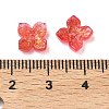 Dyed & Heated Glass Bead Caps GLAA-Z019-01G-3